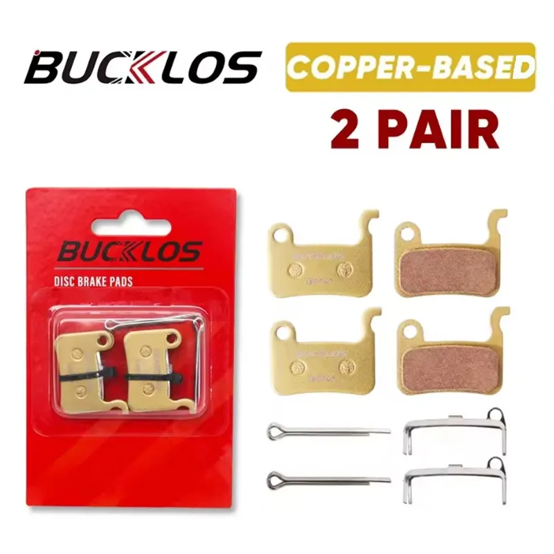 BUCKLOS Fiets Schijfremblokken voor SHIMANO A01S M06 M07 Slijtvaste Fiets Hydraulische Remblokken MTB Remblokken Fietsremmen