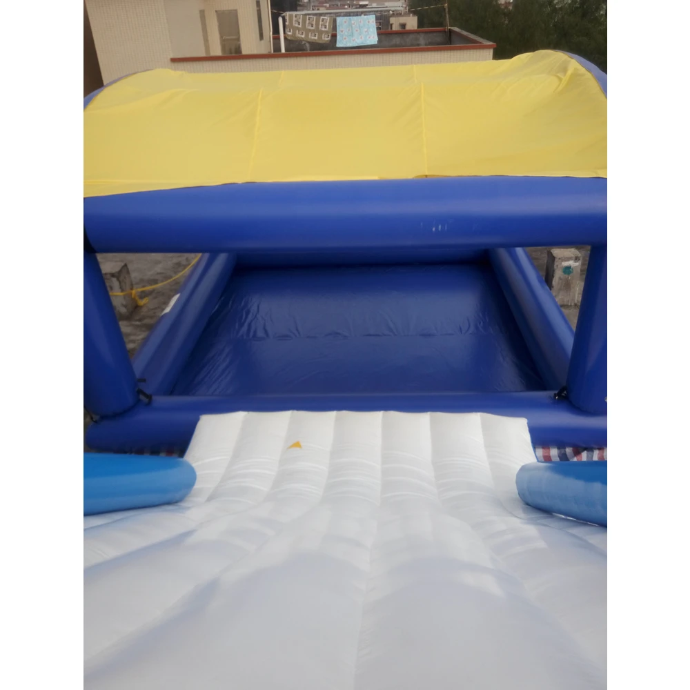 Watert Park Toys Used Rock Climbing Wall Floating Island Inflatable Water Iceberg