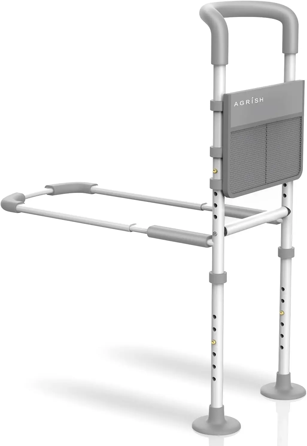 Bed Rails for Elderly Adults Safety Bed Rails for Seniors with Motion Lights & Storage Pouch Adjustable Bed Assist Rail for Surg