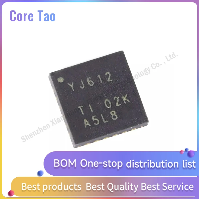 5pcs/lot TXS02612RTWR Screen printing YJ612 QFN-24 Expander voltage converter chip in stock