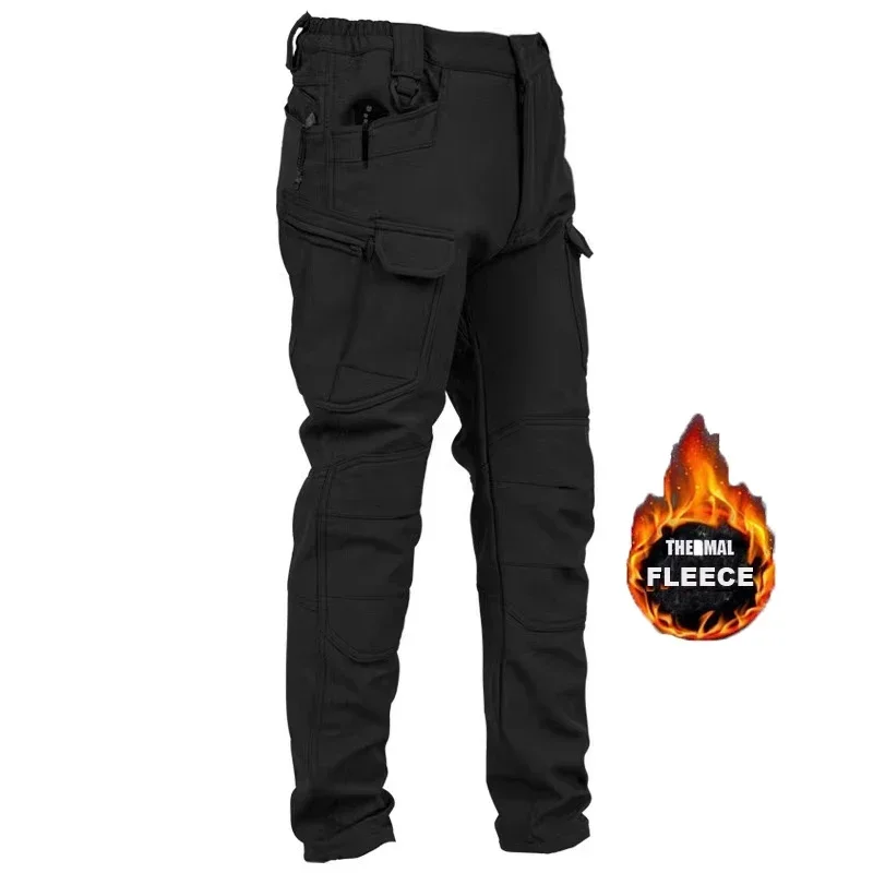 Men's tactical pants, casual work pants, durable forestry work pants, thick mountaineering pants, labor protection clothing