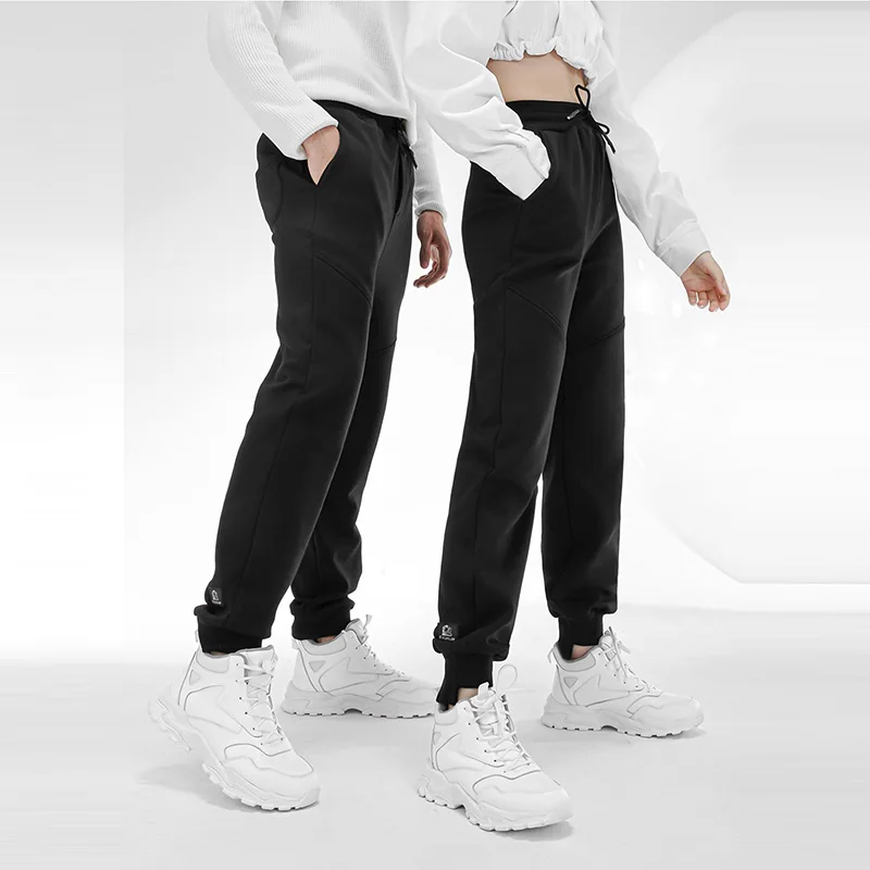 Youpin supield inverno frio resistente velo quente calças casuais masculino calças de cordão térmico esportes feminino outwear sweatpants