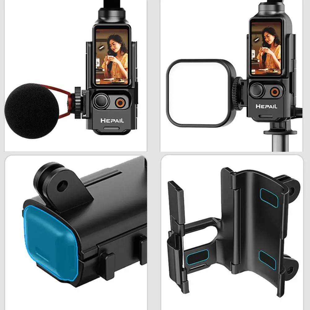 Cadre d'adaptateur de poignée d'extension de lunette de protection, accessoires pour DJI Osmo Pocket 3 6,000