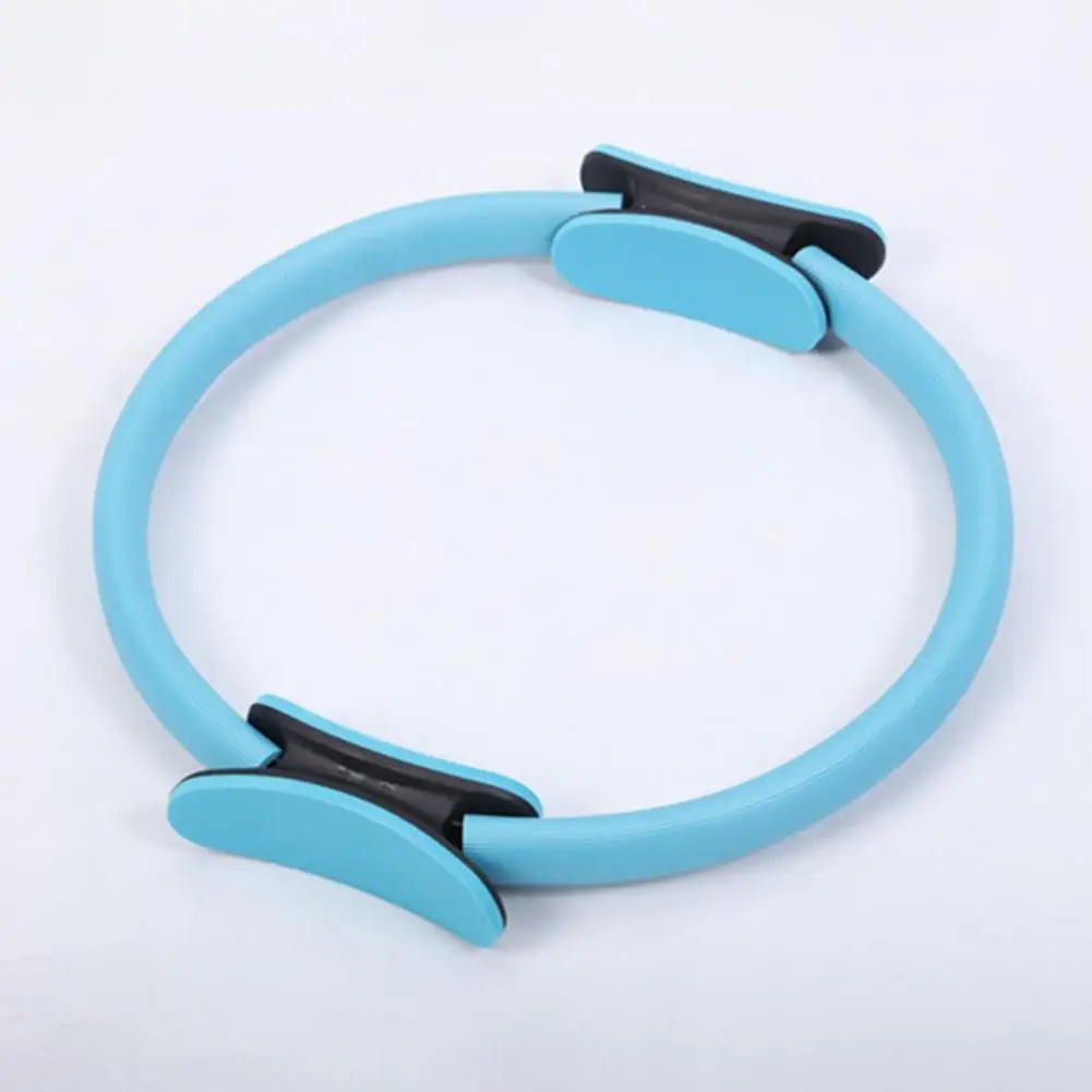 Pilates Ring Anti-slip Handle Pelvic Floor Muscle Trainer Thigh Workout Toner Elastic Resistance Band Pilates Circle Fitness 85