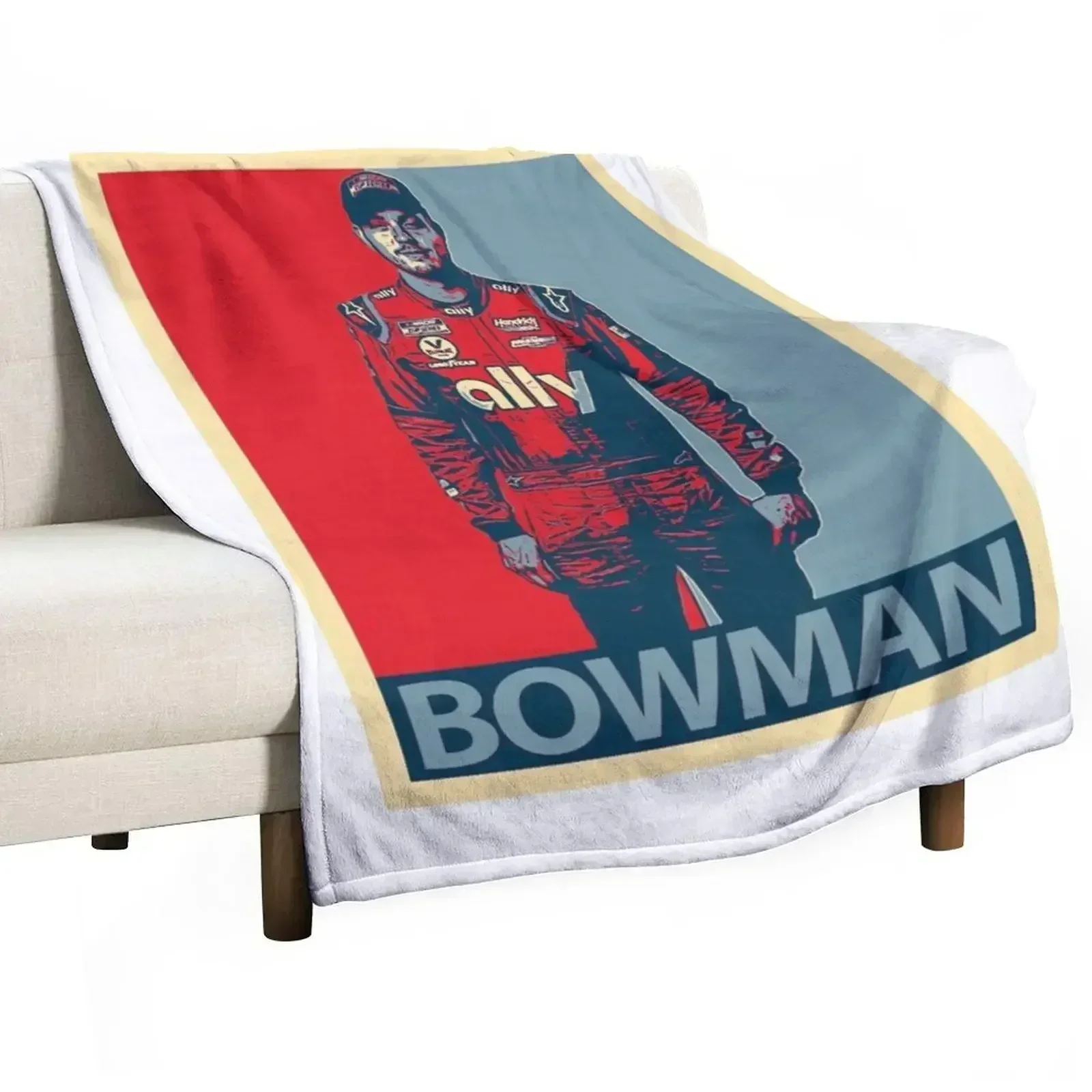 Alex Bowman trending Throw Blanket Hairys Bed linens Custom Summer Softest Soft Plaid Blankets