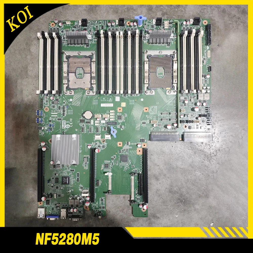 

Оригинальная материнская плата NF5280M5 YZMB-01360-102 с двумя гигабитами хост-сервера