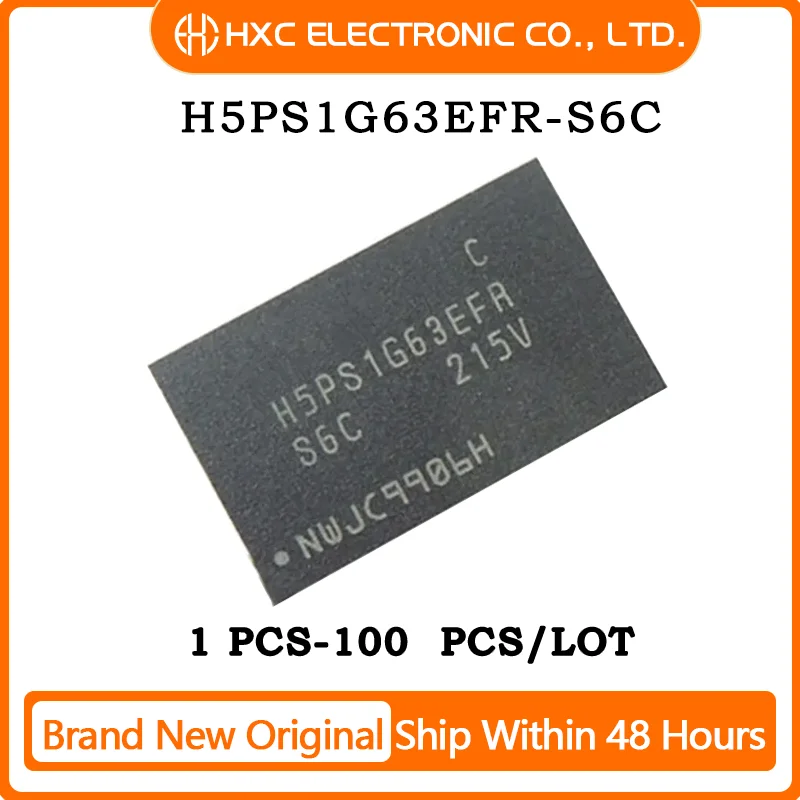 

Free Shipping 1PCS/10PCS/50PCS/100PCS H5PS1G63EFR-S6C H5PS1G63EFR Brand New Original CHIP