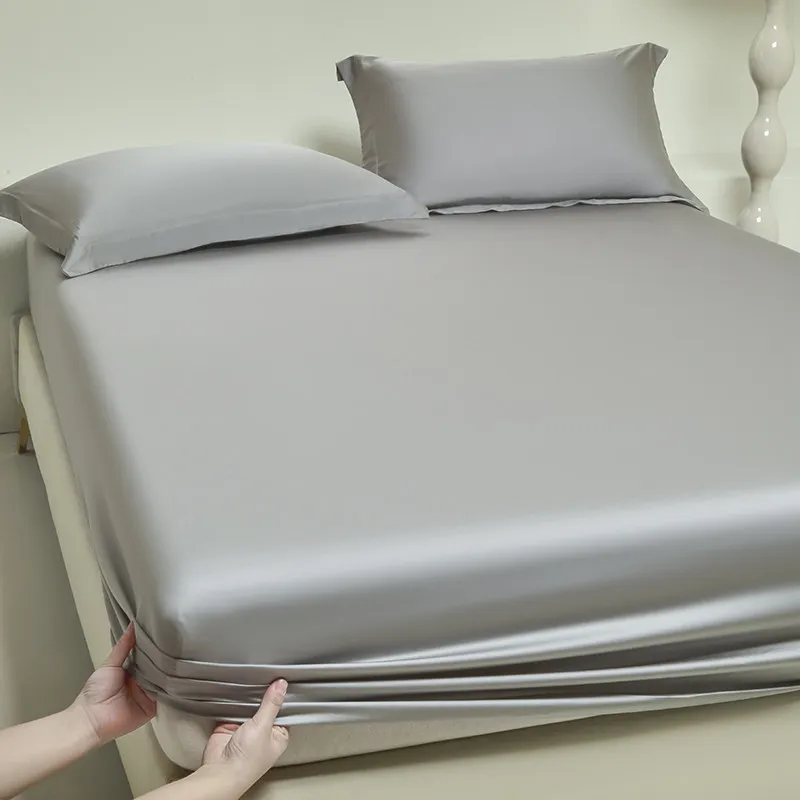 Juego de Ropa de Cama Azul Refrescante, Sábanas y Fundas de Almohada para Verano, Tamaño Queen y Twin, para Colchones de Adultos