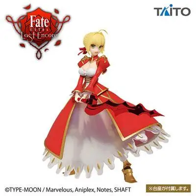 Экшн-фигурки TAITO Fate FGO Last Encore Nero Red Saber, коллекционные модели игрушек, модели детских игрушек, подарки для детей, украшение