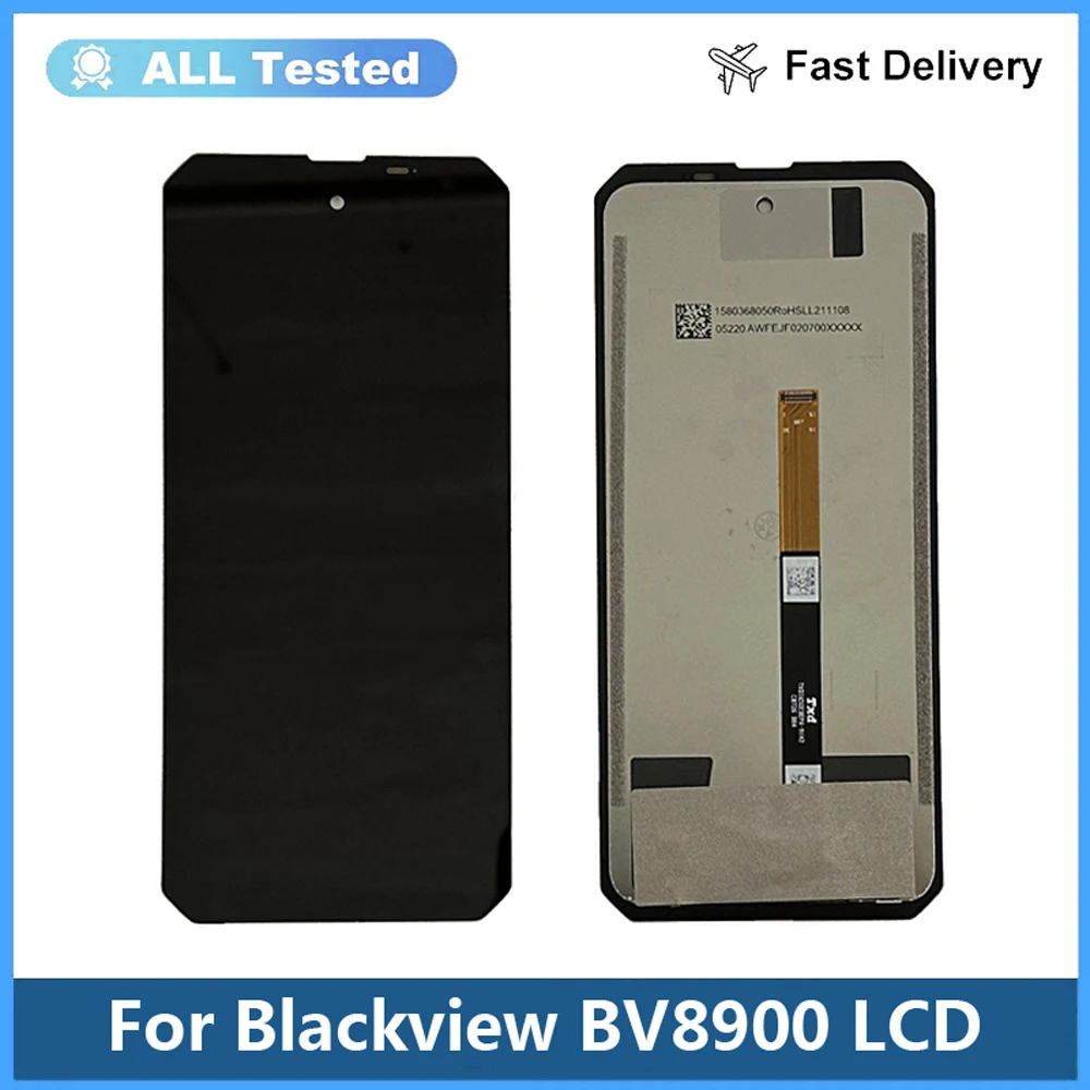 New Tested LCD Screen For Blackview BV8900 LCD Display Touch Screen Digitizer Assembly Replacement BV8900 Pro lcd Display LCD