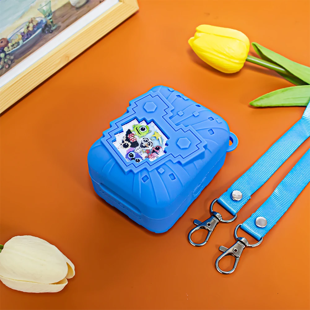 غطاء سيليكون لـ Bitzee Dis Ney حافظة ألعاب تفاعلية مضادة للسقوط غطاء جلدي واقٍ من السيليكون غطاء حماية