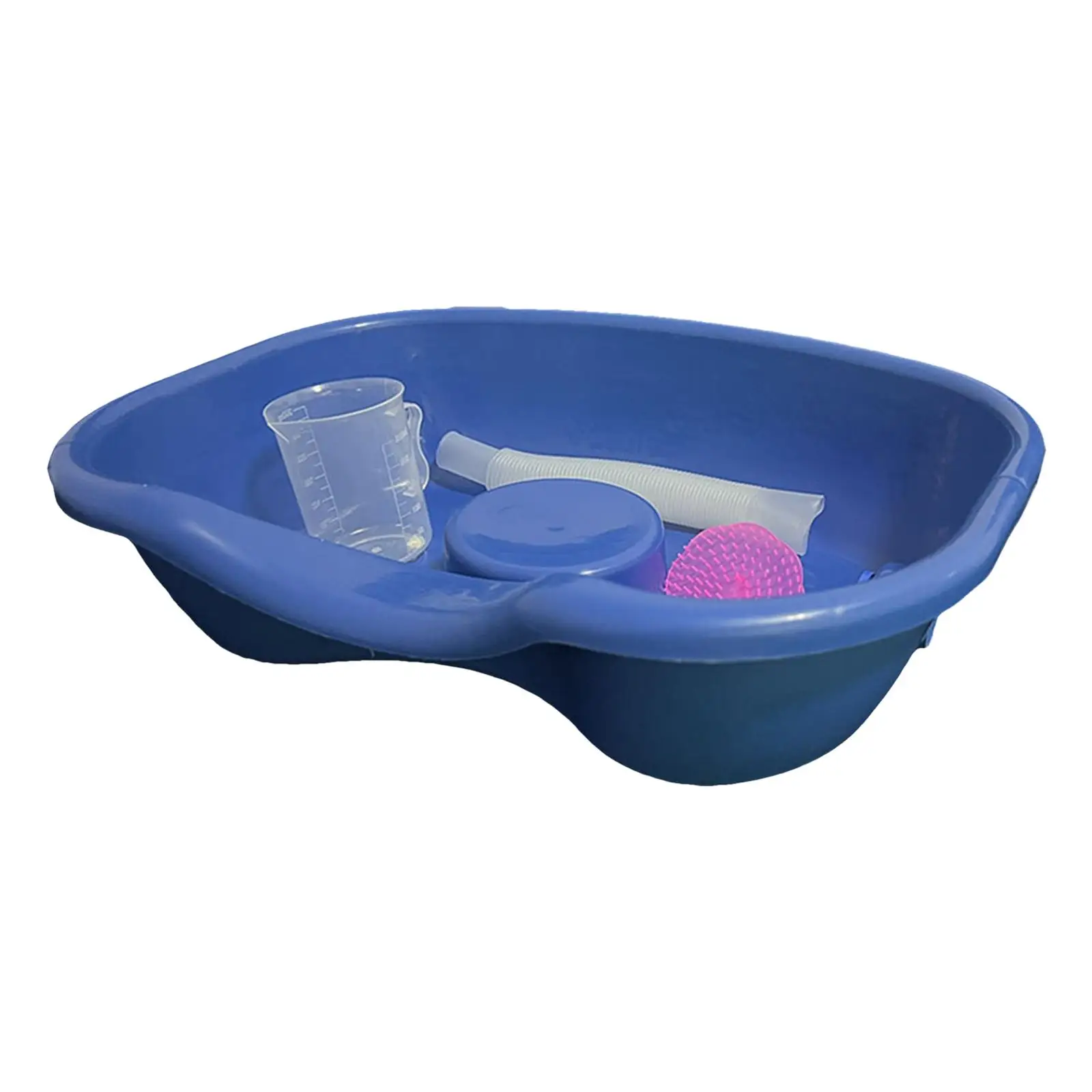 

Portable Shampoo Bowl 46x35cm for Seniors and Disabled Hair Washing Basin