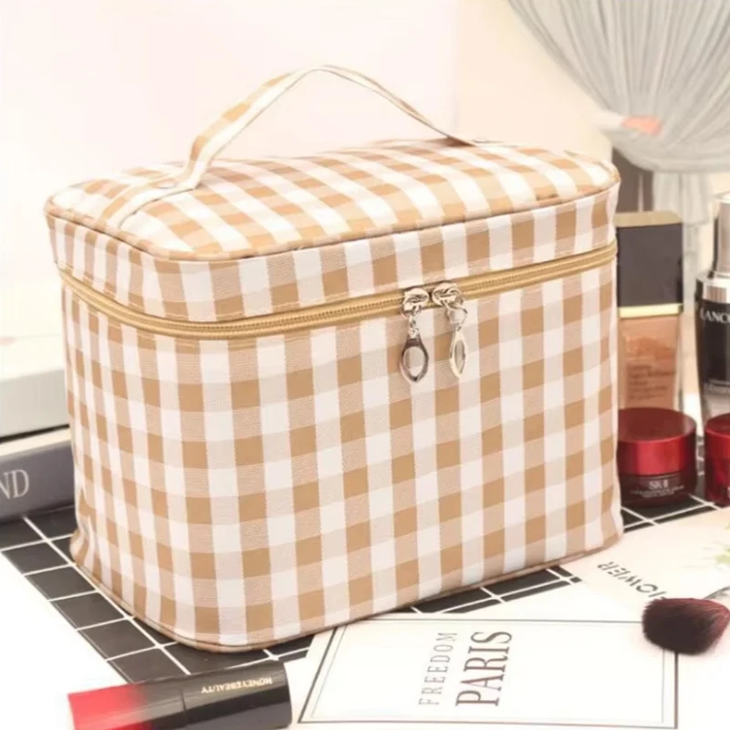 1PC Grote Capaciteit Waterdichte Vrouwen Make-up Tas Draagbare Opvouwbare Toiletartikelen Organizer Opslag Cosmetische Tas Reizen Thuis Leveringen