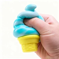 Needoh Ice cream Stress relieving Ball Toy Reduces Anxiety Releases Stress Tactile Toy Suitable for Children as a soothing Squeezing Obje 5