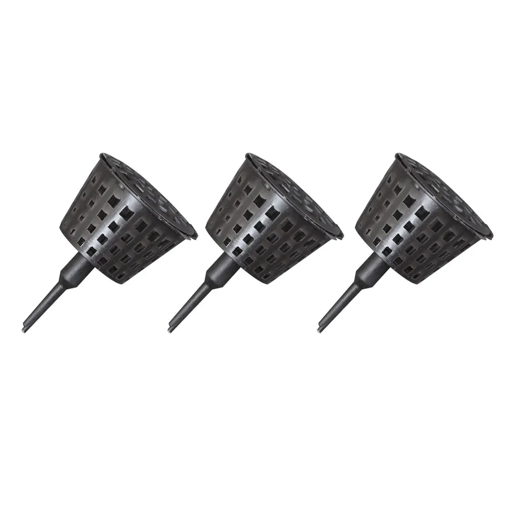 50Pcs High Quality Fertilizer Boxes Plastic Fertilizer Holders for Bonsai Plants Protect from Birds Wind Water Soluble Gardening