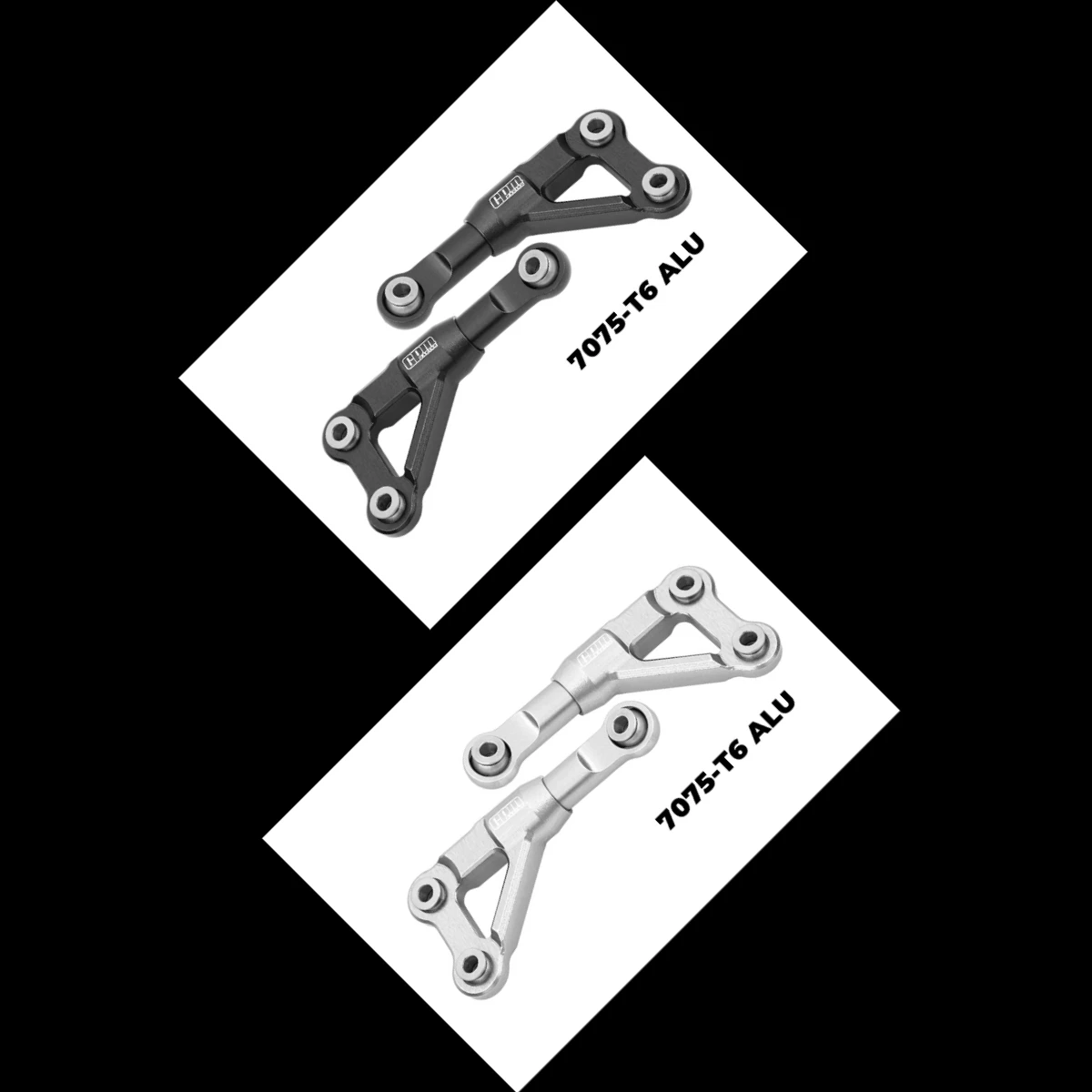 GPM 7075 Alloy Front UP Suspension Arms TRAXXAS 1/10 4-TEC Drift Ford Mustang 105237-4