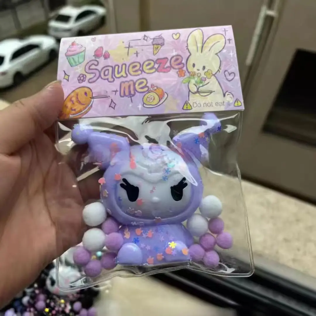 Sanrio Kuromi – jouet à presser, dessin animé mignon, ma mélodie cannelle, jouets amusants pour enfants, anti-Stress, cadeaux de vacances