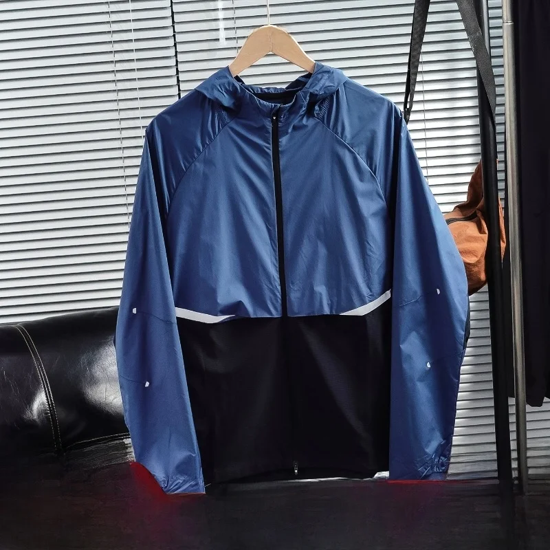 PATERNO 3D Tailored Sun Protection Jacket UPF50 Men's Outdoor Sports Coat Fashionable Urban Style Polyester Fiber Long Sleeve...