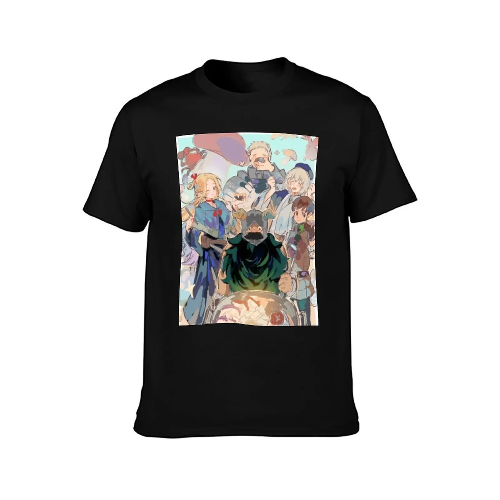 Delicious In Dungeon T-Shirt Plus Size Solid Color T-Shirt