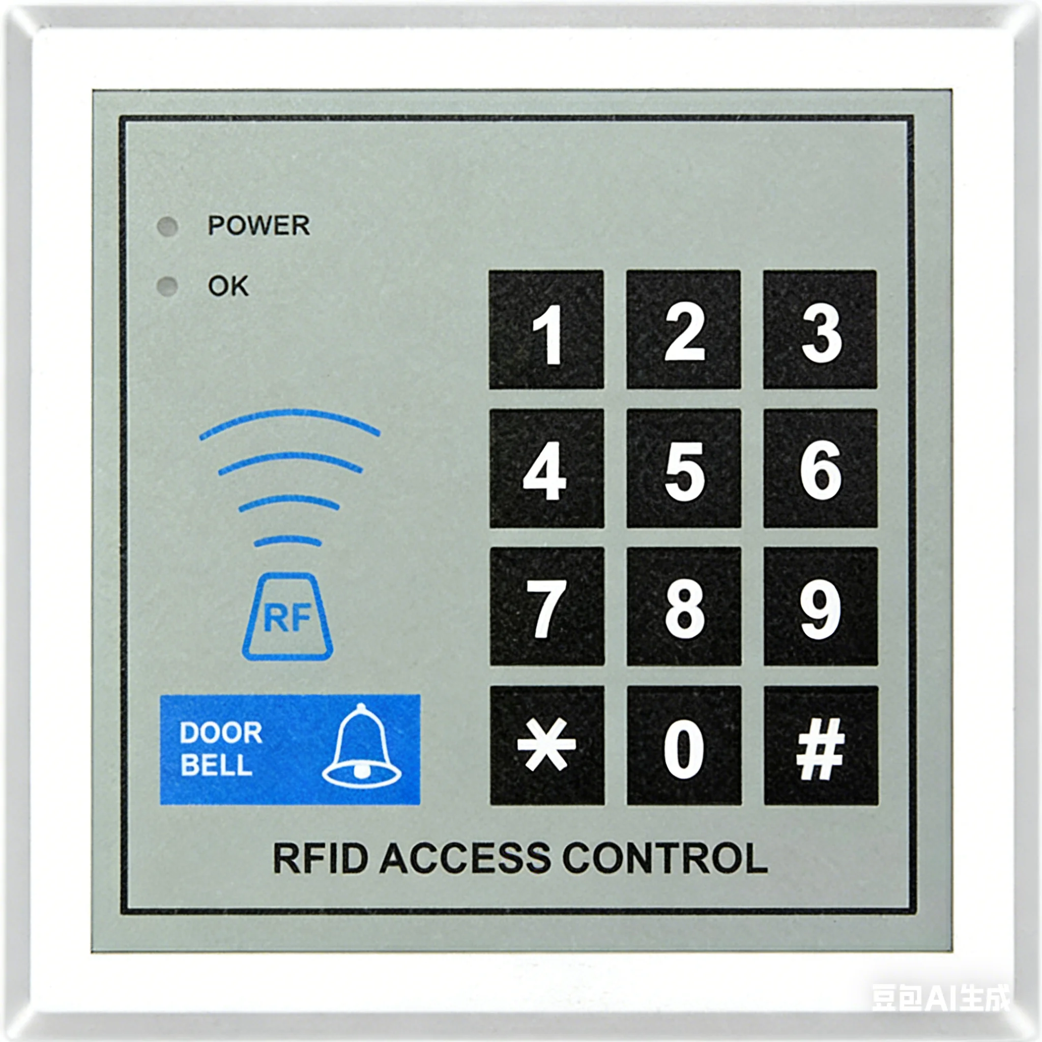 

Electronic Access Control System Set with Card-Swiping Security Control for Dual-Door Magnetic Lock Glass Door