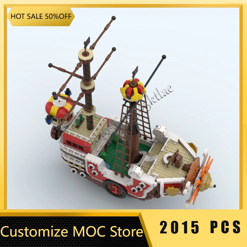 Nouveau 2015 pièces MOC célèbre série d'anime le modèle de navire le plus emblématique Architecture bloc de construction enfants briques jouet Halloween cadeau