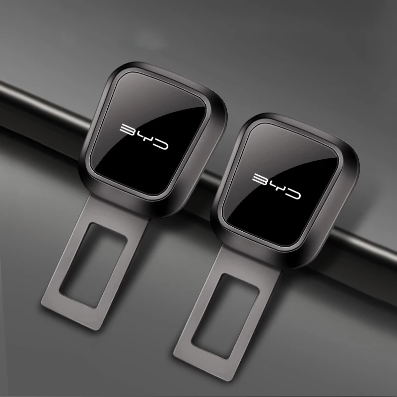 For BYD Qin Song Han Tang Dolphin Atto 3 Seal Etc Zinc Alloy Car Seat Belt Extender Clip Quick Release Safety Buckle