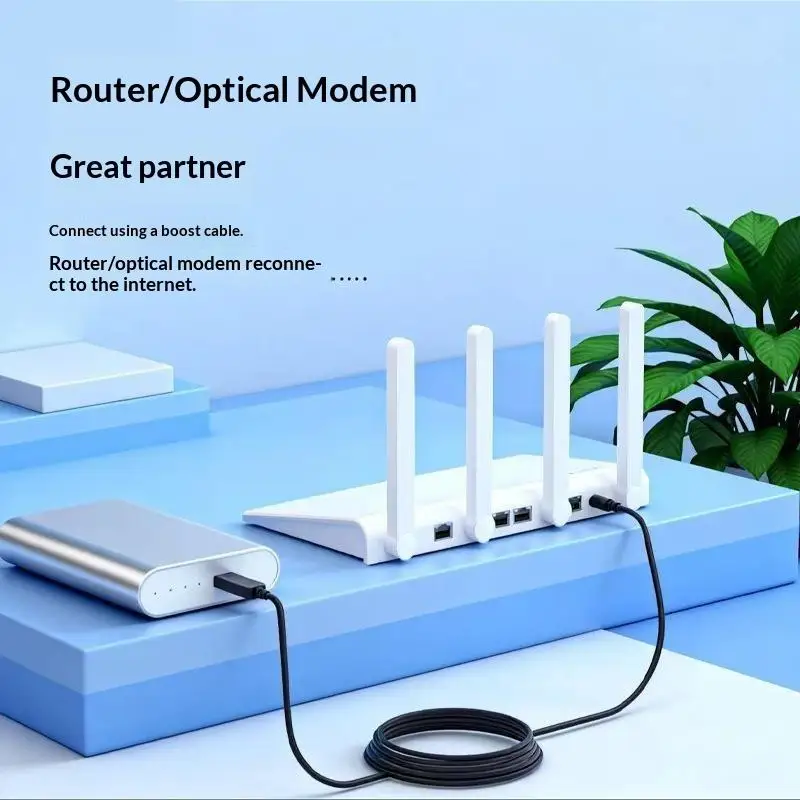 9Pcs USB A To DC Boost Cable USB To 5/9/12V DC Power Cable With Adapters USB To DC Jack Connector Power Supply Adapter