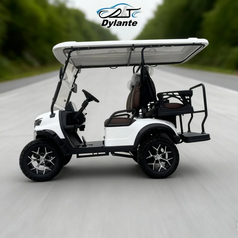 أوف CE المعتمدة 2 4 مقاعد بطارية ليثيوم تعمل بالطاقة عربة جولف الكبار سكوتر 60 فولت 72 فولت بطارية ليثيوم تعمل بالطاقة عربة جولف كهربائية #5
