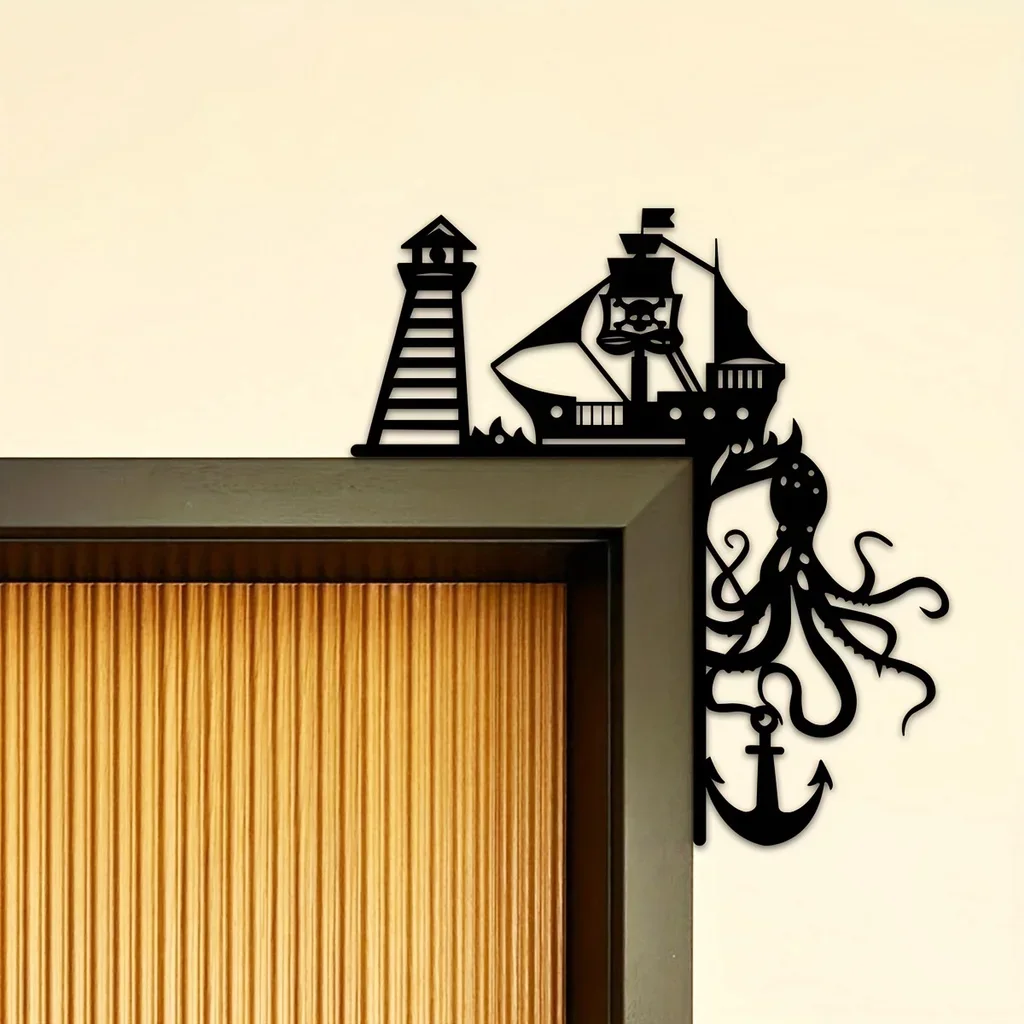 Door Corner Decorations Door Frame Corner Decor Art Hanging Wall