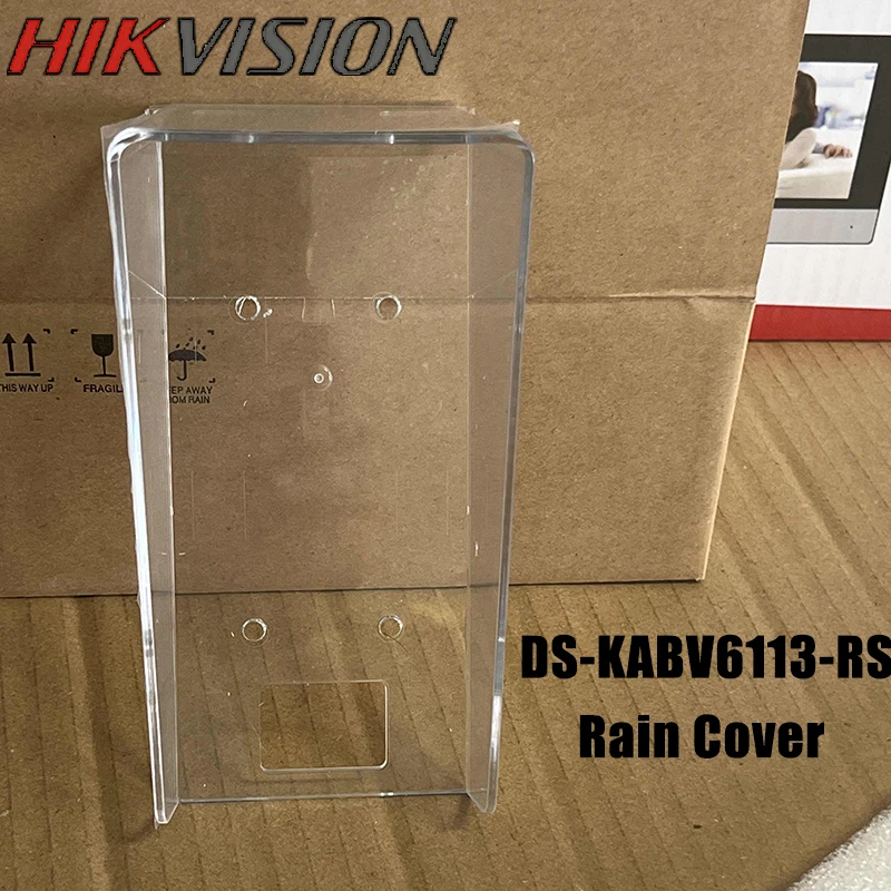 

Hikvision DS-KABV6113-RS Rain Cover Protective Shield for KV6103/6113 Villa Door Station for DS-KH6320-WTE1