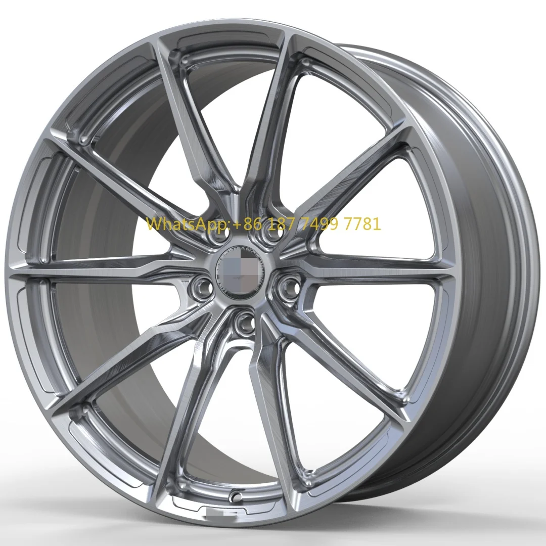 

Для. для.. Кованые легкосплавные колеса 18-22 дюйма, ярко-серебристые 5X120 5X112, настраиваемые новые хромированные алюминиевые пассажирские колеса