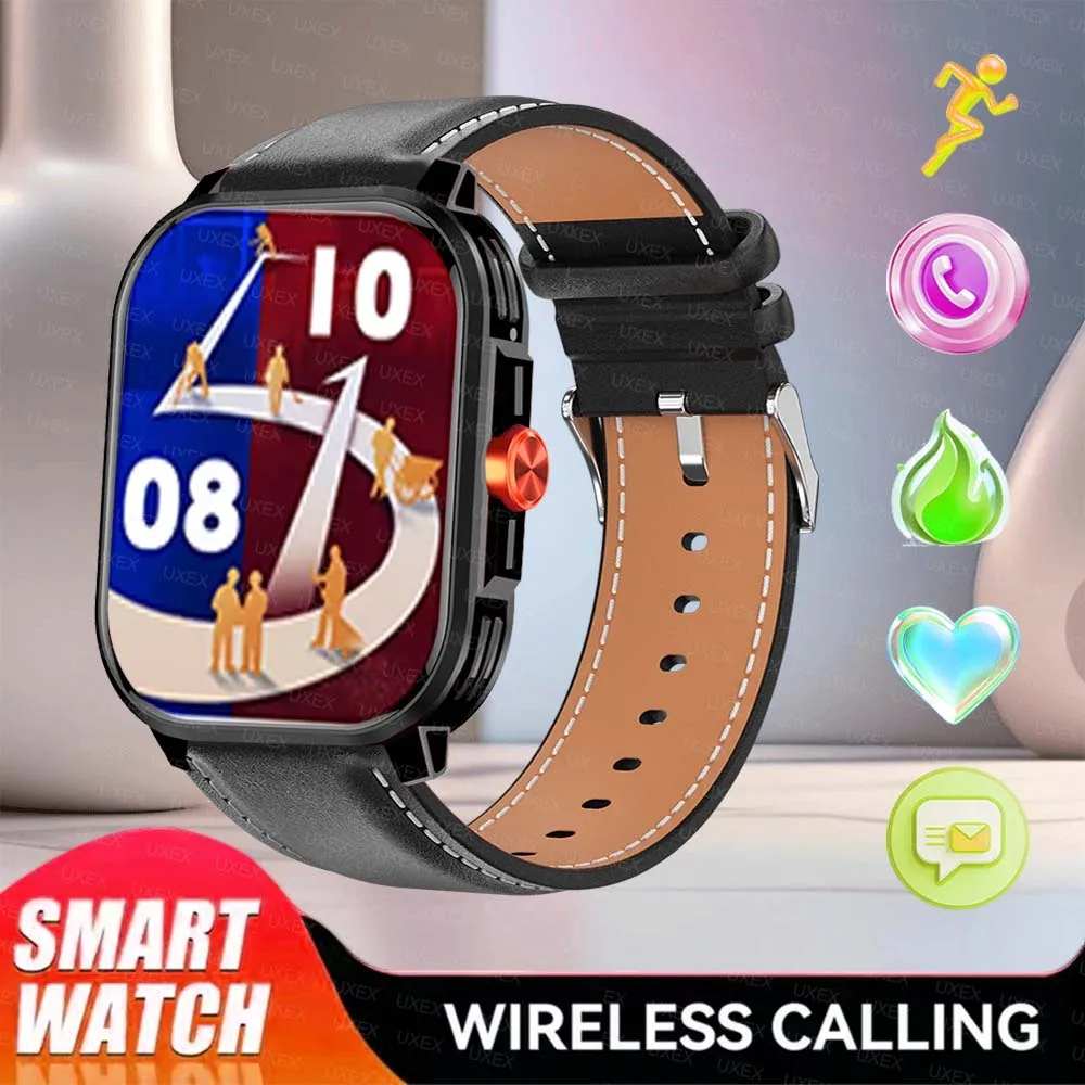

Outside Smartwatch Watches Men 2.01 HD Full Screen Christmas Gift BT Call Women FitnessSmart Watch Women For Android Ios Phone