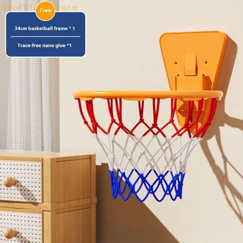 Foldable Indoor Training Basketball rings For Kids Quiet Basketball Indoor Sports X7JD
