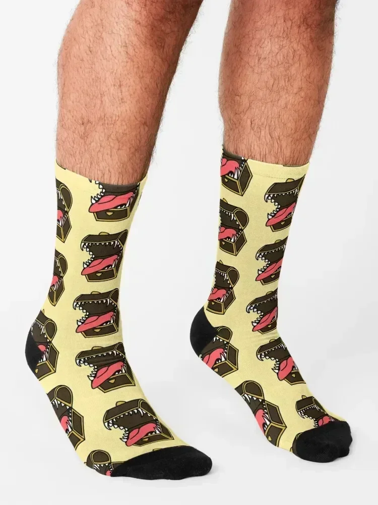 Classic DND Beasties - Mimic Socks Non-slip cool gifts funny sock Socks Women Men's