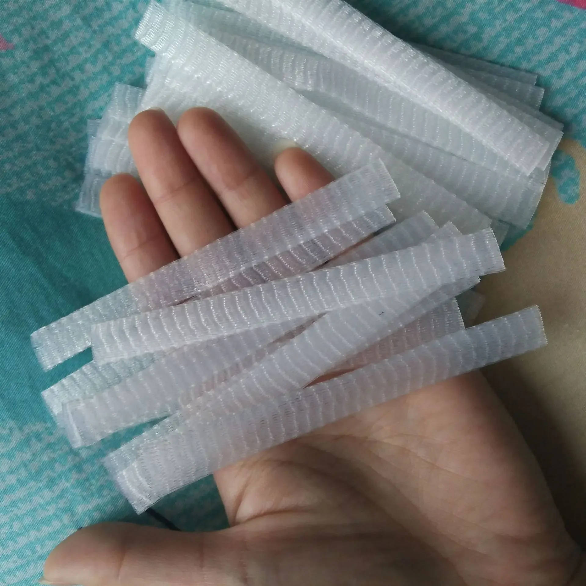 20/50pcs/set Makeup Brush Protective Mesh Cover Bristle Mesh Sleeve Bouquet Mesh Cover Makeup Brush Anti-frill Protective Net