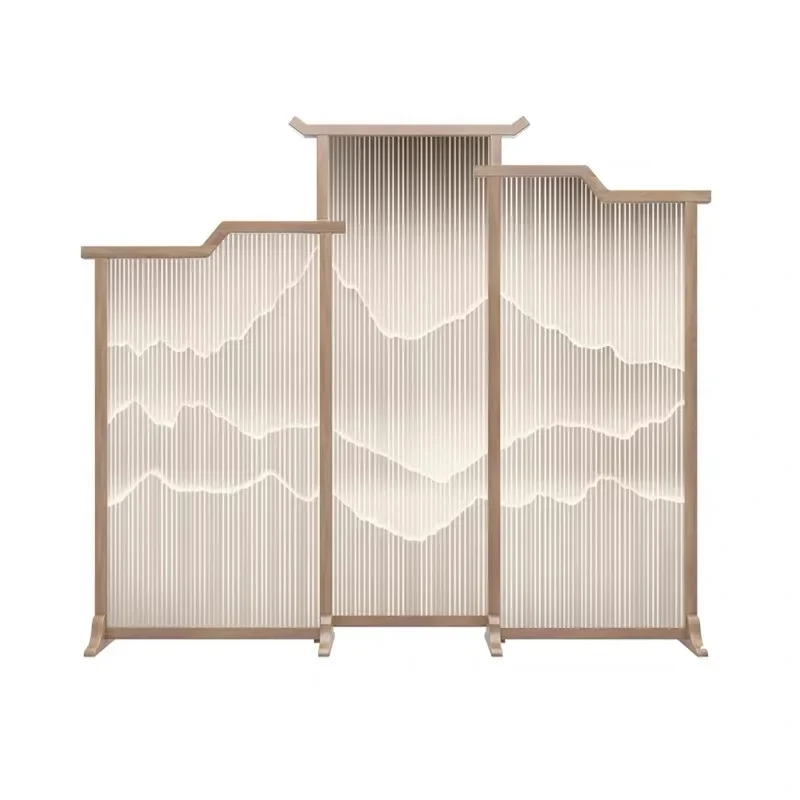 

New Chinese-style screen partition, living room entrance door blocking office, hotel entrance entrance entrance, club seat scree