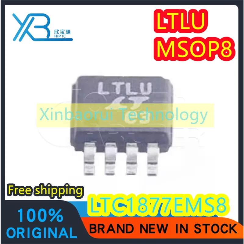 

(5/50pieces) LTC1877EMS8 LTC1877 Parts Mark LTLU Monolithic Synchronous Buck Regulator Chip Brand New Original Free shipping