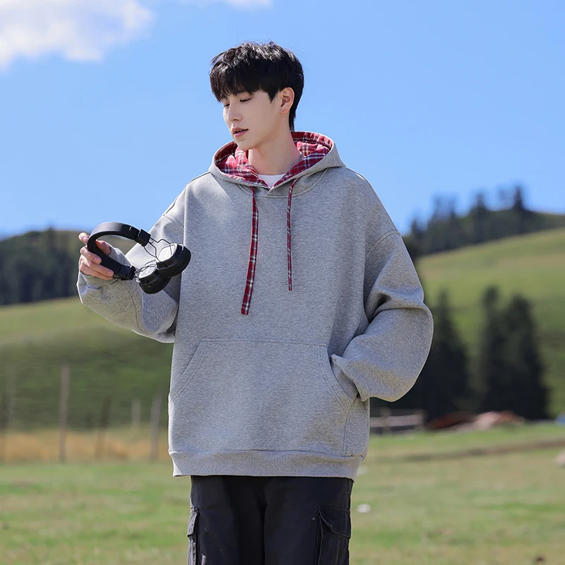 

Спортивная футболка для альпинизма на открытом воздухе, модная весенне-осенняя повседневная свободная куртка с длинными рукавами, пуловер с капюшоном, толстовка