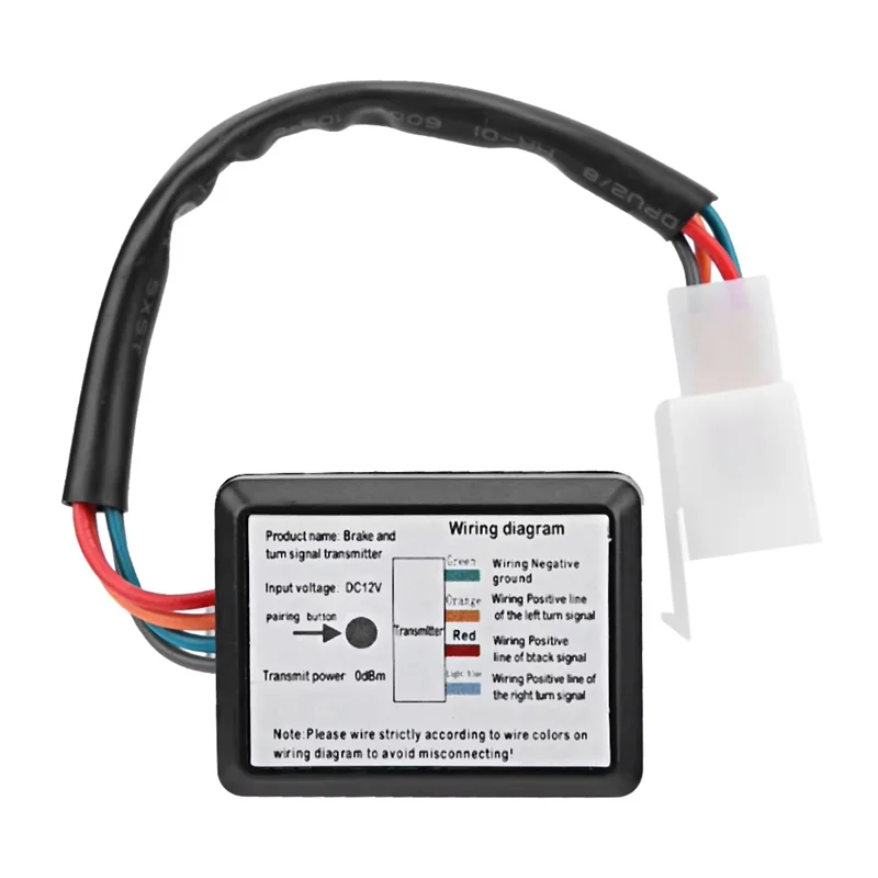 

Wireless Helmet Light Wireless Motorcycle Helmet LED Safety Light Brake Lightbar