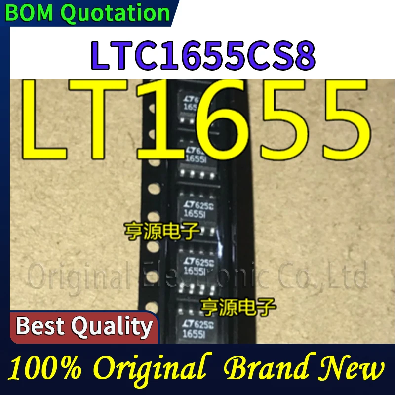 10pcs/lot LTC1655CS8  Original  In stock High quality
