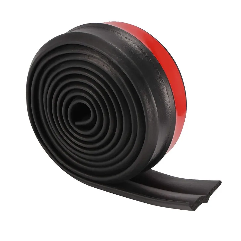 

VTO For Car Bumper Front Spoiler Lips Lip Protection Decoration Stickers Rubber Universal Protectors 1M/2.5M