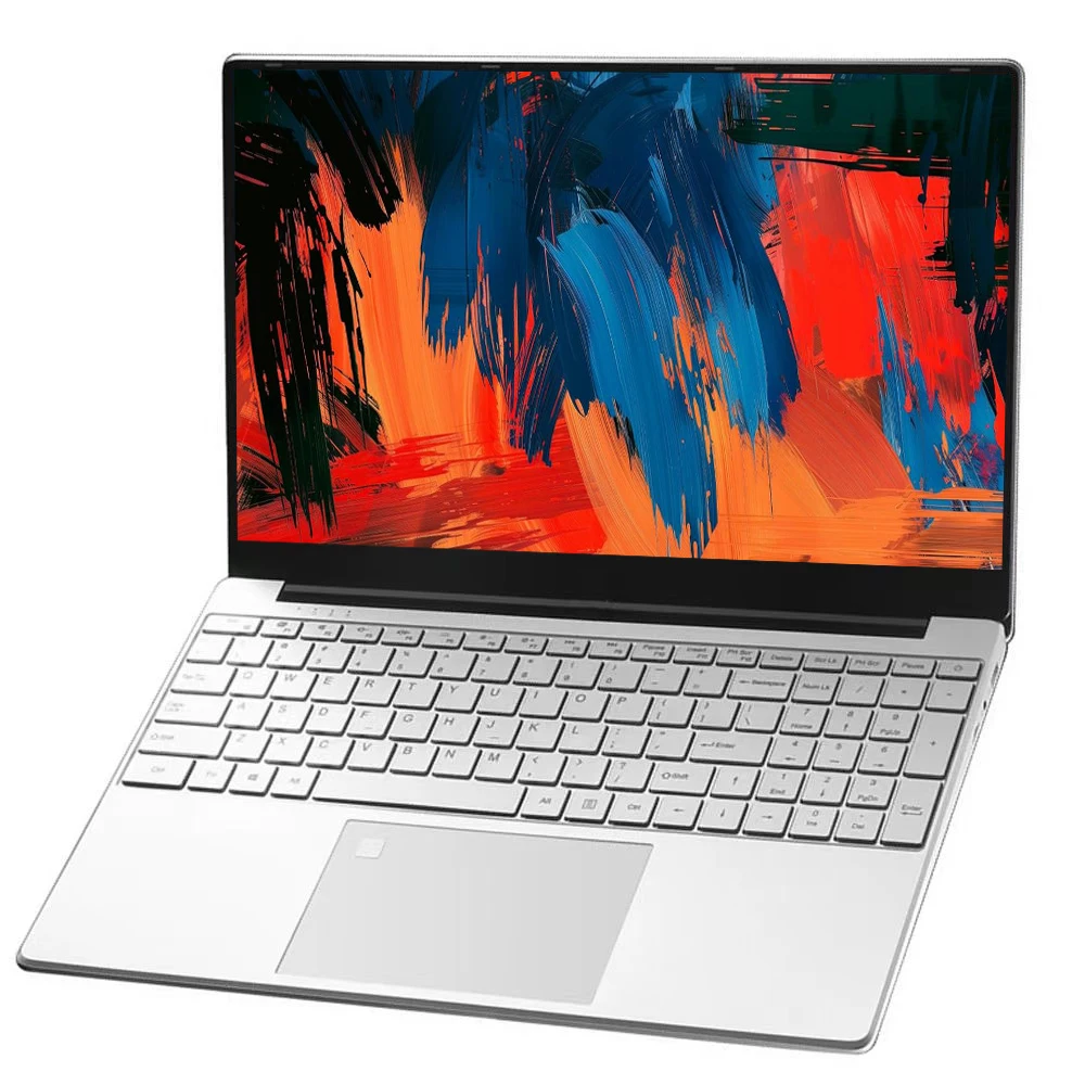 Globale Wyprzedaże Laptop 15.6" IPS 16GB RAM 128GB-1TB SSD Intel 11. generacji Celeron N5095 Windows 11 Pro Przenośny Notebook do Biura PC