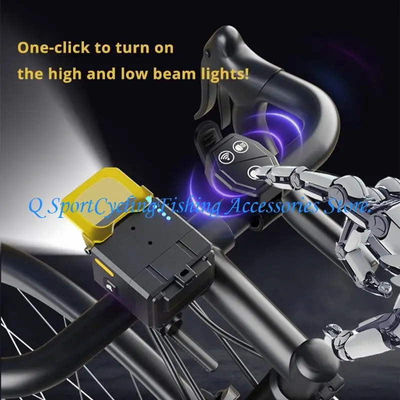 

31KC LED Front and Rear Light High Intensities Emergencies Bicycles Light for Evening Commutes Mountain Biking