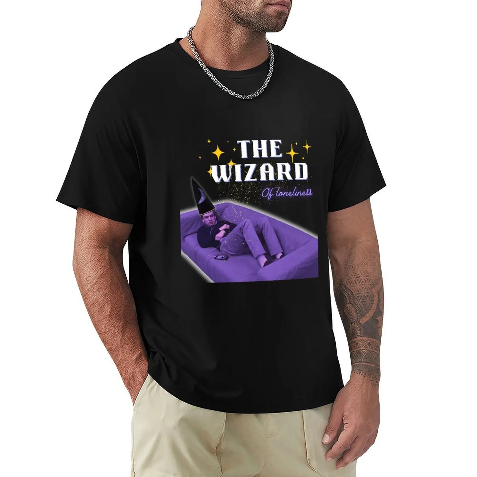 The wizard of loneliness T-Shirt Work Daily Short Sleeve Top