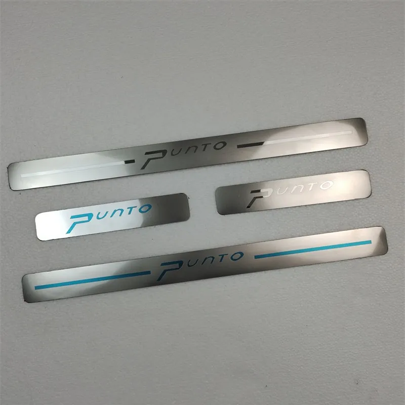 For Fiat Punto 2012-2013 2014 2015 2016 2017 2018 2019 Scuff Plate/door Sill Door Sill Scuff Plate Welcome Pedal Car-styling