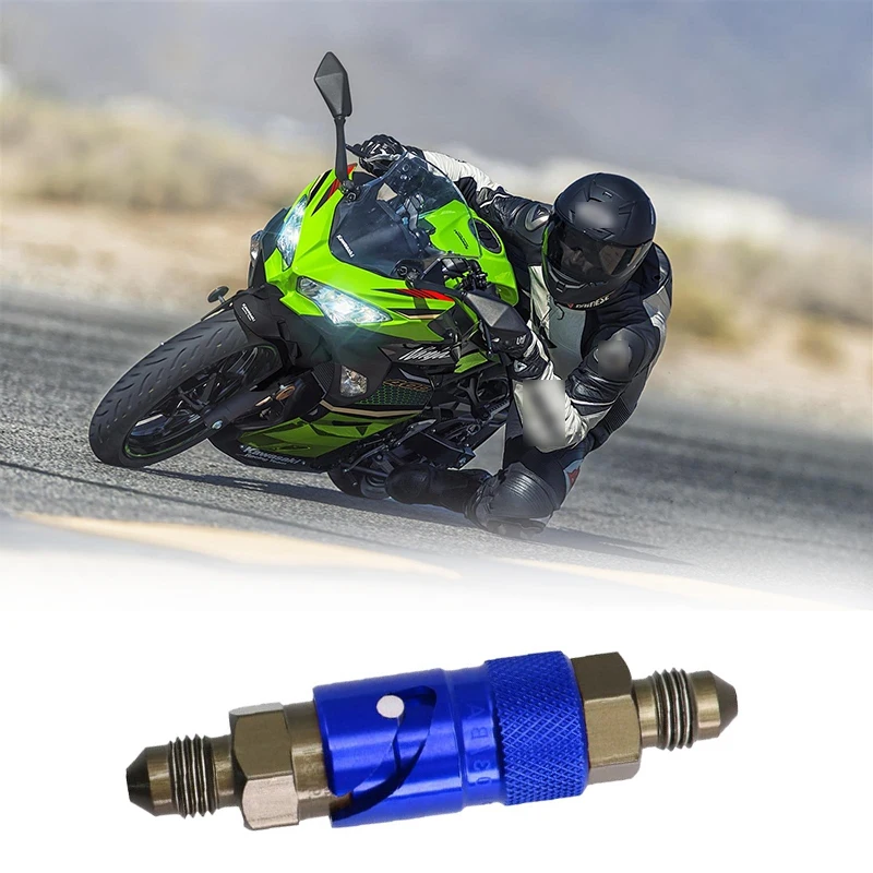 AN3 Motorcycle Brake Line Hose Fluid Quick Release Connect Fitting Adapter Kit For Honda For Yamaha  Kawasaki