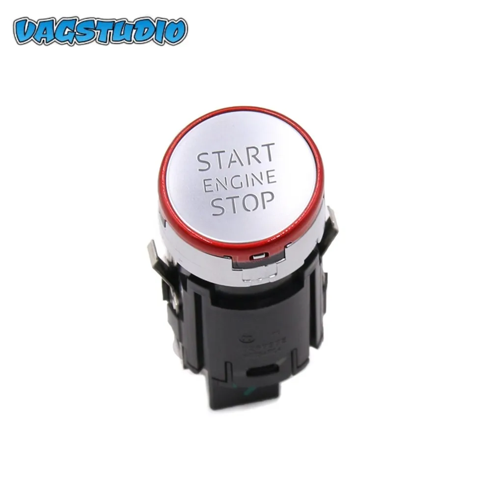 

For Audi A4 B9 A5 B9 8w Switch Key To Red Color Sport Start Engine Stop Switch