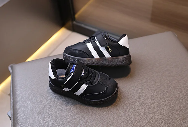 Kindersneaker für Babys, Jungen Sportschuhe, Kleinkinder Babyschuhe mit weicher Sohle, Erste Schritte Schuhe für Mädchen, Freizeitschuhe mit Klettverschluss, Outdoor-Schuhe, Neu – Detail 9