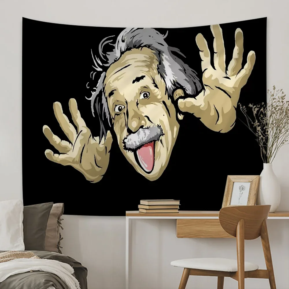 Art Albert E-Einstein Math Hanging Bohemian Tapestry Hanging Tarot Hippie Wall Rugs Dorm Japanese Tapestry