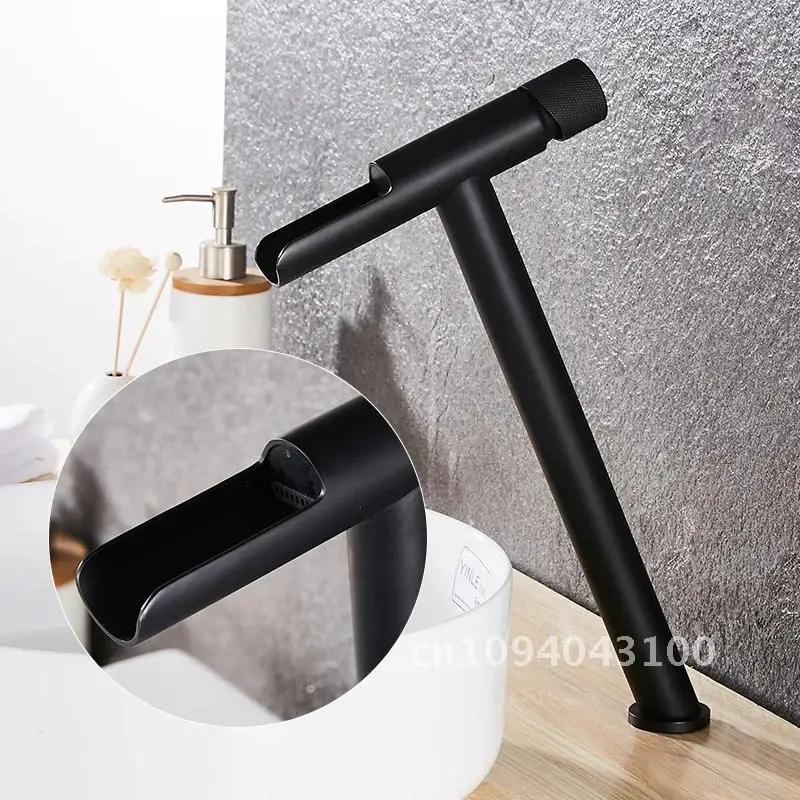 Tuqiu Basin Faucet Bathroom single crane hot and cold Brass water Gray Tap Basin Sink Unique Mixer Water lever Mixer Gun